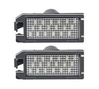 Vvhabpm LED Numero Luce Targa Per Fiat Per 500 Per Cherokee Per Compass Per Patriot Per Dodge Viper 2x Luci Targa A LED Senza Errori Lampade Con Numeri 68228930AA