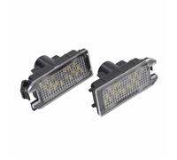 Vvhabpm LED Numero Luce Targa Per Jeep Per Grand Per Cherokee WK2 Per Compass Per Patriot Per Dodge Viper 2013-2020 2X Canbus 18LED Luce Targa 68228930AA 68228931AA