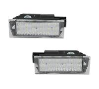 Vvhabpm LED Numero Luce Targa Per Laguna Master Megane Trafic MK3 12V Luce Targa LED Bianca