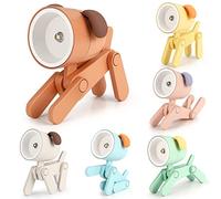 vvhippo Luce Notturna Bambini, 6 Pezzi Luci Notturne, Mini Luce Notturna LED per Cani, Accessori Cameretta Bambina Bambino N1eonato, Idee Regalo Battesimo Bimbo, Regali Nascita Bimba Natale