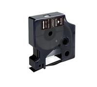 VVHKMSIL 10pcs 45013 D1 nastro compatibile D1 12mm Etichetta Cassette Funziona con 45010 45016 45017 45018 per Etichetta Manager 160 280 Etichetta Maker(White on Black)