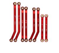 VVHKMSIL 4 collegamenti Impostare l'aggiornamento di autorizzazione compatibile con modelli Crawler RC in scala 1/24 come SCX24 C10 e Bronco Base Camp(Red)