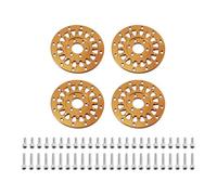 VVHKMSIL 4pcs FACCHITÀ DI FIT UNIVERSALE UNIVERSALI Compatibili con sostituzione del market ModuWheel da 1,3 "(Gold)