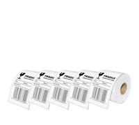 VVHKMSIL 5pcs 99014 Etichetta termica etichetta rotolo di carta 54mm x 101mm compatibile con etichetta stampante 400 450