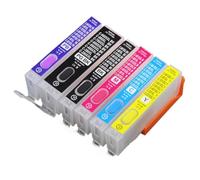 VVHKMSIL 6 cartucce di inchiostro riempibili da 6 pacchetti compatibili con le stampanti TS8120 TS8120 TS9120 funziona con PGI-280XXL PGI 280