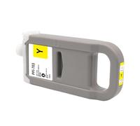 VVHKMSIL 700ml PFI703 Cartuccia per inchiostro Pigment Compatibile con modelli di stampante IPF810 IPF820 IPF815 IPF825(Yellow)