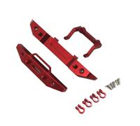 VVHKMSIL Barre anteriori e posteriori in metallo per FMS Fire Horse EAZYRC 1/18 Thunder Storm RC Auto telecomandata(Red)