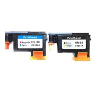 VVHKMSIL C9381A C9382A Printhead Compatibile con 88 per K550 K5400 K8600 L7000 L7480 L7550 L7580 L7590 L7650 L7680 L7710 L7750(1 Set)