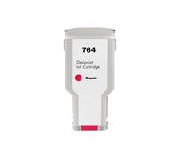 VVHKMSIL Cartuccia a inchiostro a getto d'inchiostro compatibile 764 C1Q17A C1Q16A C1Q13A C1Q14A per la stampante DesignJet T3500 Works con 764 Series(Magenta)