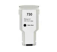 VVHKMSIL Cartuccia a inchiostro compatibile da 300 ml per la serie 730 Works con DesignJet T1600 T1700 T2600 stampanti(Matte Black)
