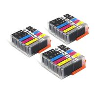 VVHKMSIL Cartuccia di inchiostro inchiostro compatibile PGI750 CLI751 PGI750XL CLI751XL per MG6370 MG7170 MG7570 IP8770 Stampanti 3 set