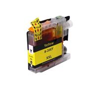 VVHKMSIL Cartuccia di inchiostro LC20EXXL LC20EXXL compatibile per MFC J775DW J775DW XL J985DW J985DW XL J5920DW(Yellow)