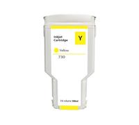 VVHKMSIL Cartuccia d'inchiostro pigmentato da 300 ml compatibile con i modelli di stampante DesignJet T1600 T1600dr T1700 T1700dr T2600 T2600d(Yellow)