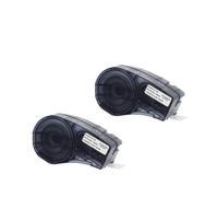 VVHKMSIL Cartuccia per etichette con chip Cartucce a nastro M21-750-595-WT compatibili con la stampante per etichette M210 M211 M210-LAB(2PK)