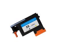 VVHKMSIL Compatibile con 88 testine di stampa C9381A C9382A per modelli di stampante PRO K550 K8600 K8500 K5300 K5400 L7380 L7580 L7590(Black Yellow)