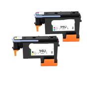 VVHKMSIL Compatibile con 940 Printhead C4900A C4901A per OfficeJet Pro 8000 8500 8500A A809A A809N A811A A909A A909N A909G(2 Pcs)