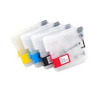 VVHKMSIL Compatibile con modelli di stampante LC36 LC38 LC39 LC60 LC61 LC65 LC67 LC68 LC11 LC16 LC110 LC1100 LC975 LC985 LC980 Cartuccia di inchiostro a ricarica vuota