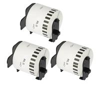 VVHKMSIL DK22205 Etichetta carta 62mm x 30.48m Compatibile continuo QL 800 ql580n ql700 ql1050n ql1115nwb ql 1100 ql 500 ql 560(3 pcs)