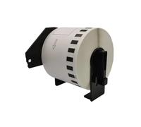 VVHKMSIL Nastro per etichette 62 mm x 30 48 m continuo compatibile con i materiali di consumo della stampante QL-500 QL-500A QL-550 QL-560 QL-700 QL-570VM QL-580N QL-650TD QL-710W(5 PCS)