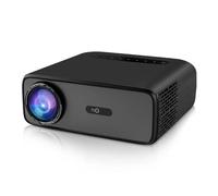 VVHUDA Proiettore portatile video 1080P 2K 4K 6 Proiettore Intelligente 3D Home Cinema con Android (D come mostrato) Small Gift