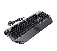 VVHUDA Tastiera Meccanica, 104 Tasti cablati Design ergonomico Blue Switch Keyboard, per Home Office Small Gift