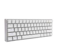 VVHUDA Tastiera meccanica, 61 tasti Tastiera retroilluminata a LED con luce RGB cablata TypeC Tastiera da gioco portatile con tasti multimediali, per computer, laptop, giocatori small gift