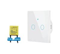 VViFi Wall Touch - No Neutral Wire, Voice Control Compatible Alexa & Google Home (1/2/3/4 Gang)