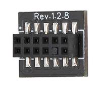 Vvikizy 12 Pin TPM2.0 Modulo TPM 2.0 Modulo SPI per Schede Madri con Interfaccia LPC Supporta 7 8.1 10 11 per B550 B450 B460