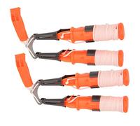 Vvikizy 2 Picconi di Sicurezza per la Pesca Sul Ghiaccio, Doppio Strumento di Salvataggio D'emergenza Portatile con Cintura di Sicurezza, per Salvare la Vita All'aperto, Picconi da