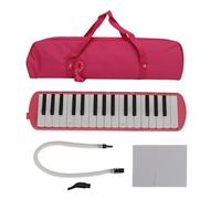 Vvikizy 32 Melodica Chiave, Strumento a per Pianoforte Armonica con Materiale ABS per Principianti per Bambini per la Band Scolastica Performance (Rosa)
