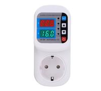 Vvikizy AC 230V 16A Tensione Regolabile Automatica Protettore Accumulato, Uscita Protettrice Accusata, Display Digitale Tensione Automatica Società di Protezione per la Casa