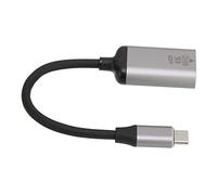 Vvikizy Adattatore da USB C a DisplayPort 4K 60Hz Lega di Alluminio | Adattatore da USB C a Mini , 4K 60 Hz, Plug and Play, per laptop, telefono, tablet, monitor, TV