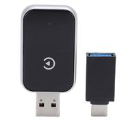 Vvikizy Adattatore per Auto da Gioco per Auto Wireless per Auto per il Telefono Tappo di Adattatore per Auto Wireless Automatico e Gioca con il Dente Blu Wifi a 5,8 GHz 5.0 per IOS 6+