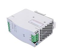 Vvikizy Alimentatore per Guida Industriale 12V Design Leggero e Resistente con Protezione da Cortocircuito per Sistemi di Automazione Lega di Alluminio 55,5 X 125,2 X 100 Mm
