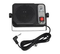 Vvikizy Altoparlante Esterno Resistente con Amplificatore Integrato e Filtro Antirumore, Spina da 3,5 Mm 1,5 W 8 Ω per Radio CB, Radioamatori, Autoradio, Plug and Play con Viti