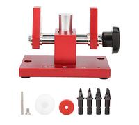 Vvikizy Apri Cassa Dell'orologio, Strumento Professionale per la Rimozione del Fondello Dell'orologio in Acciaio con 4 Basi in Gomma e Ganascia Regolabile, per la Riparazione