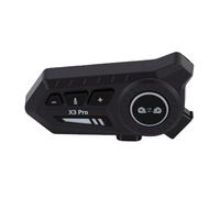 Vvikizy Auricolare Bluetooth per Casco da Moto, Connessione Stabile 6.0 | Cuffie da casco con protezione dall\'acqua IPX6, HiFi per la guida, doppia conversazione per 10 m, ricarica di tipo C