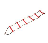 Vvikizy Bambini Che Si Arrampicano su Scala in Plastica, Attrezzature per Esercizi Durevoli per la Palestra di Casa, Rosso, 11,8x1,2x78,7 Pollici, Carico 150 kg per la Casa