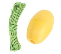 Vvikizy Boa Gialla Galleggiante per di Traino per Kayak, per un Facile Recupero, Gommoni, Kayak, Nylon e PVC Resistenti e Affidabili (Corda verde gialla)