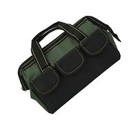 Vvikizy Borsa Portautensili da 16 Pollici, Borsa Portautensili Portatile Resistente con Tasche Multiple e Cerniera Ad Alta Resistenza, per il Luogo di Lavoro Dell'officina Domestica (OD Verde)