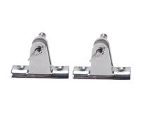 Vvikizy Cerniere Bimini Top in Acciaio Inossidabile 316 Installazione Semplice Supporto Sul Ponte per Yacht RV 2 Pezzi