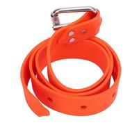 Vvikizy Cintura da Immersione Regolabile in Silicone per Pesca Subacquea, Cintura da Immersione con Fibbia a Sgancio Rapido Durevole per un Controllo Ottimale Dell'assetto, 1 (Arancia)