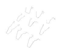 Vvikizy Clamp/Holder a Molla Universali per il Fissaggio dei Fari in Acciaio Inossidabile Kit di Sostituzione Versatile per Lampadine H1 H3 H4 H7, Ad Alta Resistenza per L'uso Quotidiano 9 Pezzi