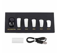 Vvikizy Contatore Elettronico da Dito, Display Digitale IP68 con 5 Anelli Regolabili, per Il Lavaggio delle Mani, Il Bagno, Il Nuoto e la connettività con App Mobili (Bianca)