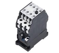 Vvikizy Contattore CA con Montaggio su Guida DIN 16 A 220 V Materiale Robusto per il Controllo Frequente dei Motori Nelle Case