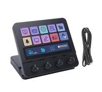 Vvikizy Controller dello Streaming, 10 Tasti LCD Personalizzabili per PC OBS Studio, con modalità Dinamica per il di App, Compatibile con Pro Lightroom
