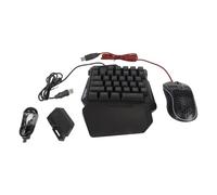 Vvikizy Convertitore Tastiera e Mouse, Combo Gaming Cablato con Funzione con Mouse GM86 e Tastiera Silenziosa G7 per 360 ONE Series X/S