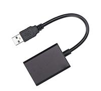 Vvikizy Convertitore Video con Interfaccia Multimediale da USB 3.0 a HD Prestazioni Veloci per Giochi 1080P Metallo ABS 1 unità