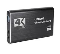 Vvikizy Convertitore Video Portatile Interfaccia Multimediale HD Scheda di Acquisizione Giochi USB 3.0 per Streaming Live Chiaro e Registrazione Video