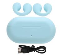 Vvikizy Cuffie a Conduzione Ossea con Design a Clip per L'orecchio per lo | Bluetooth 5.3, Microfono con Riduzione del Rumore, Fino a 30 Ore con Custodia, ABS Leggero